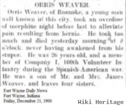 Oris Weaver