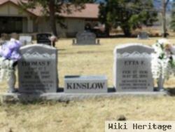 Thomas F "tom" Kinslow, Sr