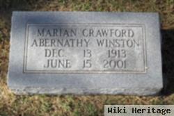 Marian Abernathy Crawford Winston