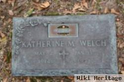 Katherine M Welch