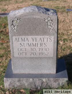 Alma Yeatts Summers