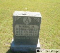 Minnie M. Ashinhurst