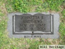 Johnetta Matthews