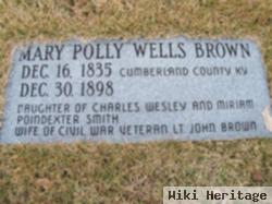 Mary Wells "polly" Smith Brown