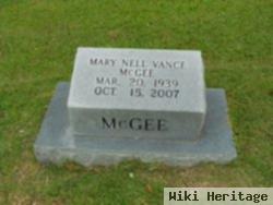 Mary Nell Vance Mcgee