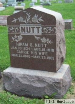 Hiram S Nutt