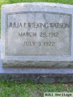 Julia P. Wieking Watson