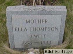 Flora Ellen "ella" Thompson Hewitt