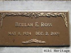 Beulah E Ross