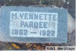 Mary Vennette Dague Pardee