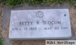 Betty R. Beanish Slocum