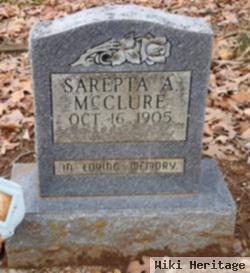 Sarepta Alice Mcclure
