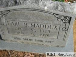 Earl Brewer Maddux