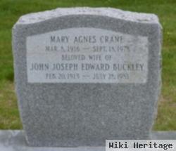 Mary Agnes Crane Buckley