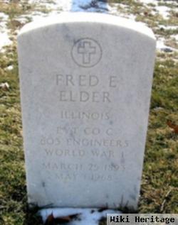 Fred E Elder