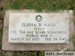 Elisha D. Nash