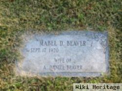 Mabel D Beaver