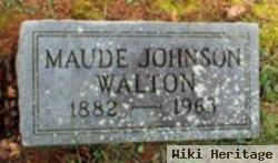 Maude Eliza Johnson Walton