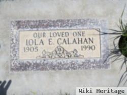 Iola E. Calahan