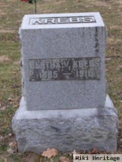 Bertha V Krebs