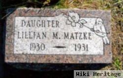 Lillian M Matzke