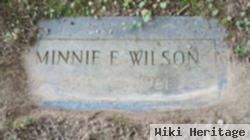 Minnie E Shoemaker Wilson