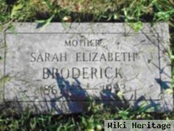 Sarah Elizabeth "sadie" Broderick