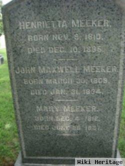 John Maxwell Meeker