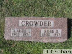 Claude L. Crowder