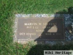 Pvt Marvin W Stevens