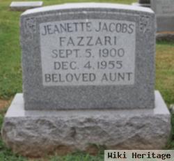 Jeanette Jacobs Fazzari