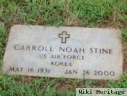 Carroll Noah Stine