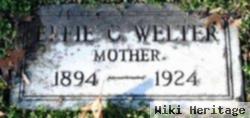 Effie C Culbertson Welter