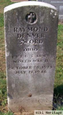 Pvt Raymond Denver Sword