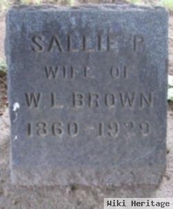 Sallie P. Brown