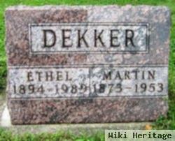 Ethel E Replogle Dekker