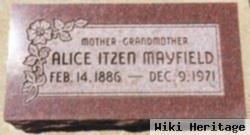 Alice Gertrude Itzen Mayfield