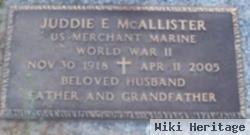 Juddie Edwin "j.e." Mcallister