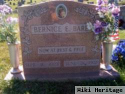 Bernice E Bare