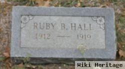 Ruby B. Hall