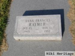 Anna Frances Goldsmith Raymer