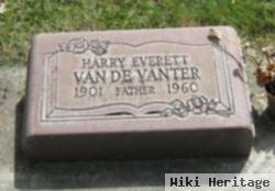 Harry Everett Van De Vanter