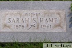 Sarah S Hame