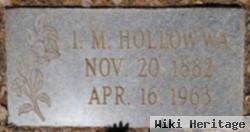 I. M. Hollowwa