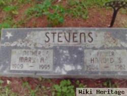 Harold S Stevens