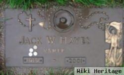 Maj James W "jack" Hayes, Jr