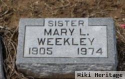 Mary L Weekley