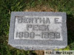 Bertha E. Peek