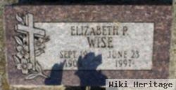 Elizabeth P Wise