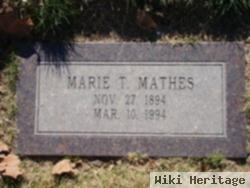 Marie T. Mathes